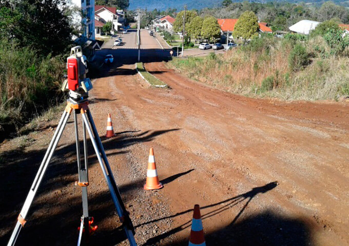 Levantamento Topográfico Planialtimétrico do município de Alto Feliz/RS