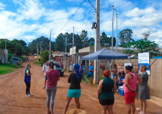 Execução do trabalho técnico socioambiental do projeto estratégico de regularização das ligações clandestinas em áreas de ocupações consolidadas nos municípios de Alvorada e Portão/RS
